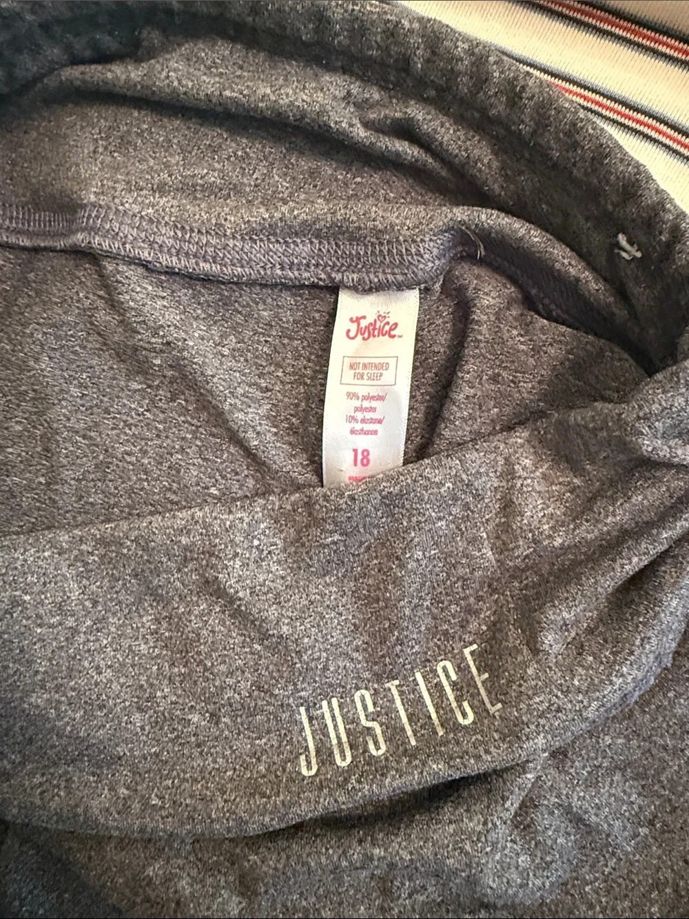 Justice stretchy high